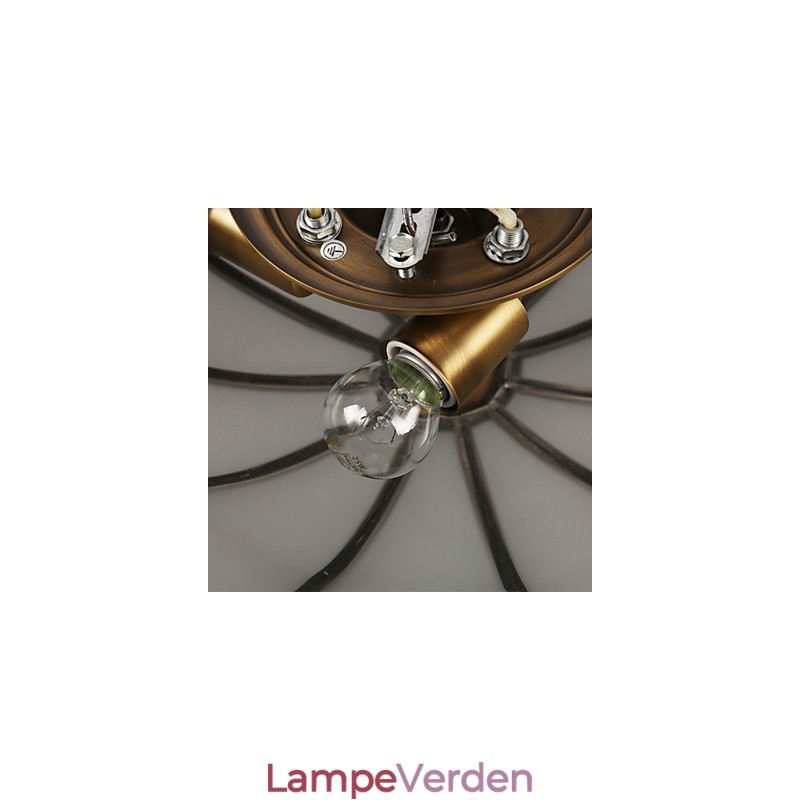 Moderne moderne dekorativt design kobber loftslampe familie