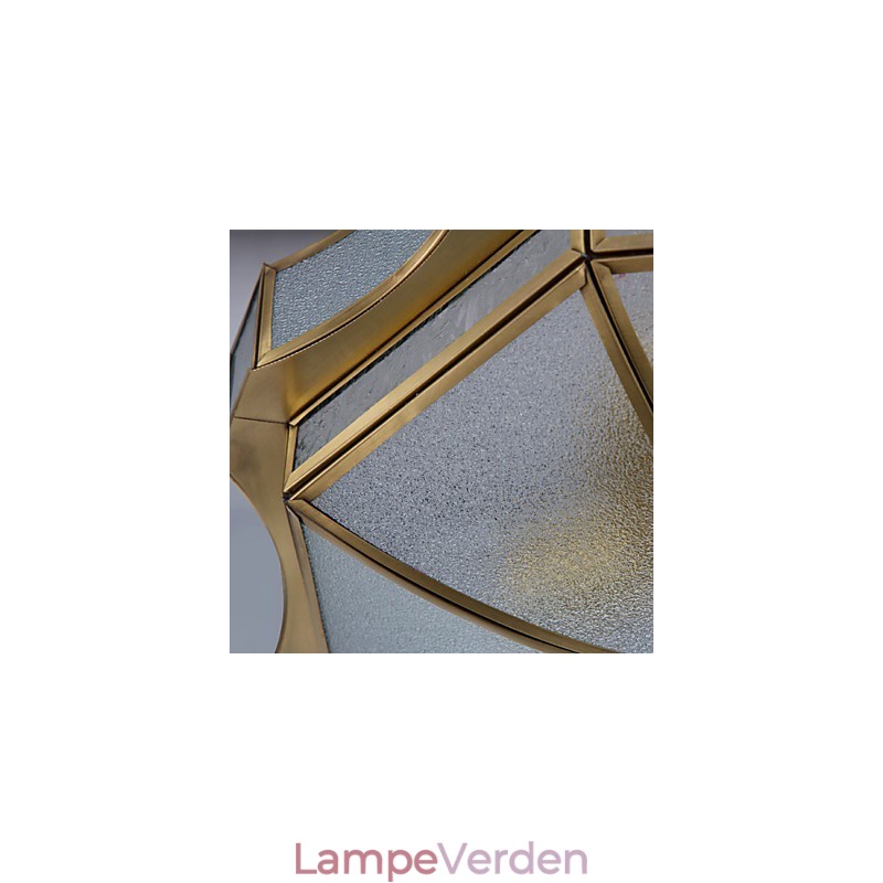 Moderne moderne dekorativt design kobber loftslampe familie