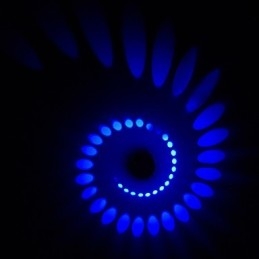 Moderne moderne galvaniseret funktion til Ambient LightFlush Mount vægV