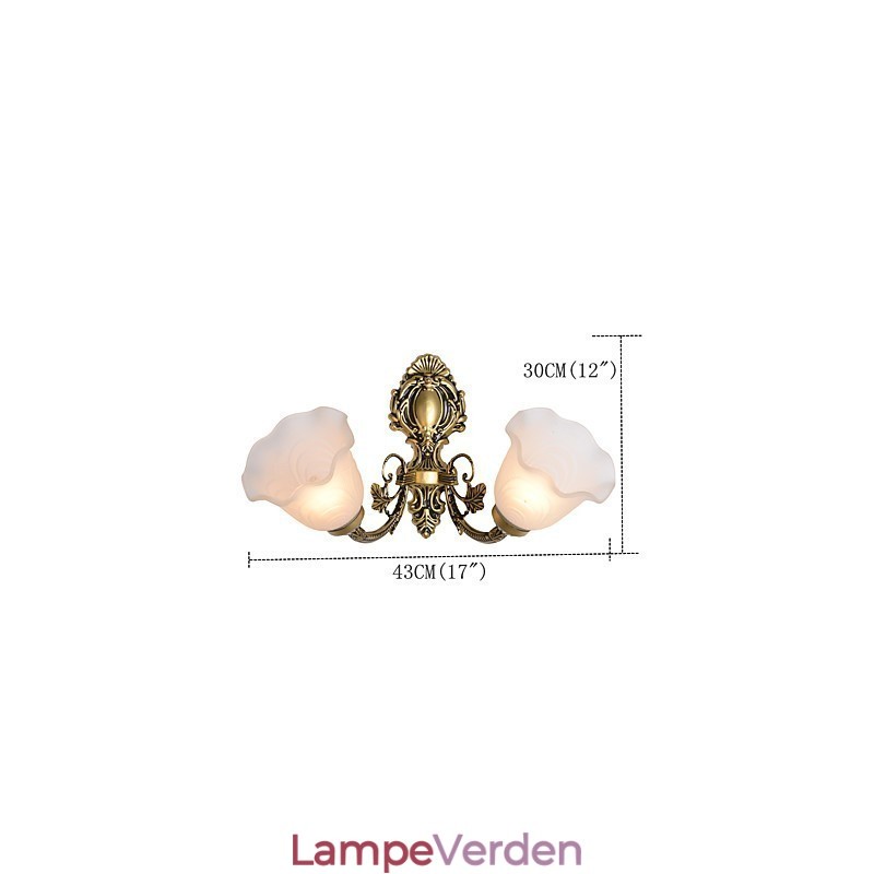 Landmalerifunktion til Mini Style Uplight Væglamper Væglampe