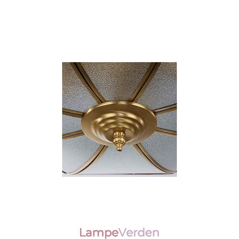 Moderne moderne dekorativt design kobber loftslampe familie