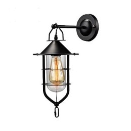 Europæisk stil væglampe altan gang udendørs lampe retro industriel vindbar gårdhave trapper soveværelse væg