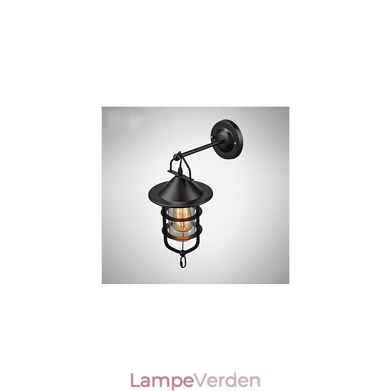 Europæisk stil væglampe altan gang udendørs lampe retro industriel vindbar gårdhave trapper soveværelse væg