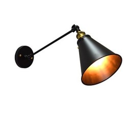 Buzz Paint Enkeltvæg Jern Væglampe Stum Sort Lyssværd Lampe På Væg