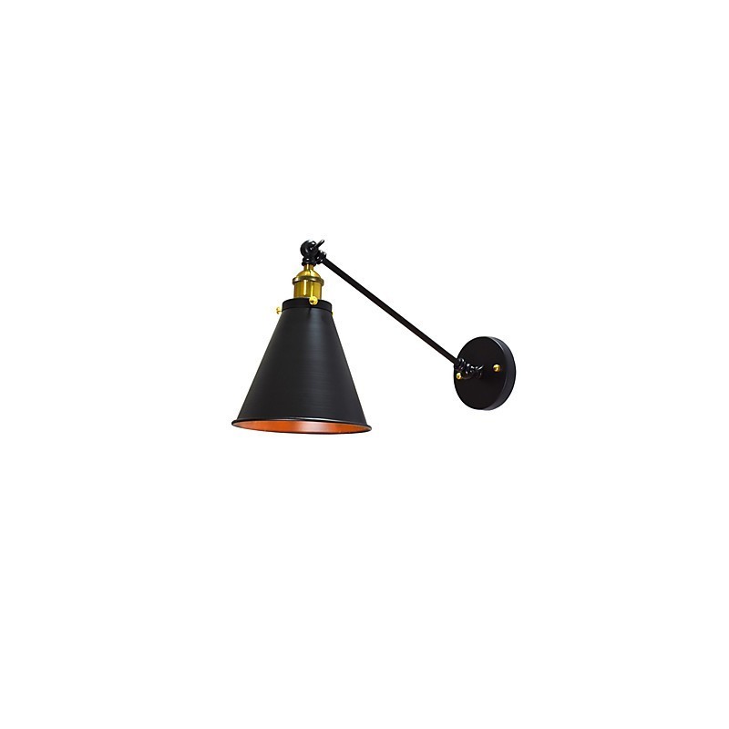 Buzz Paint Enkeltvæg Jern Væglampe Stum Sort Lyssværd Lampe På Væg