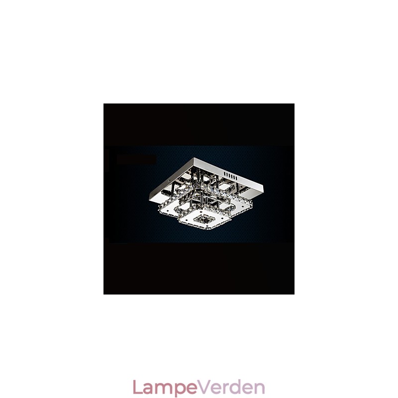 Krystal loftslamper Flush Mount Clear eller Amber K9 til indendørs CE