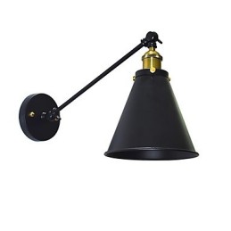 Buzz Paint Enkeltvæg Jern Væglampe Stum Sort Lyssværd Lampe På Væg