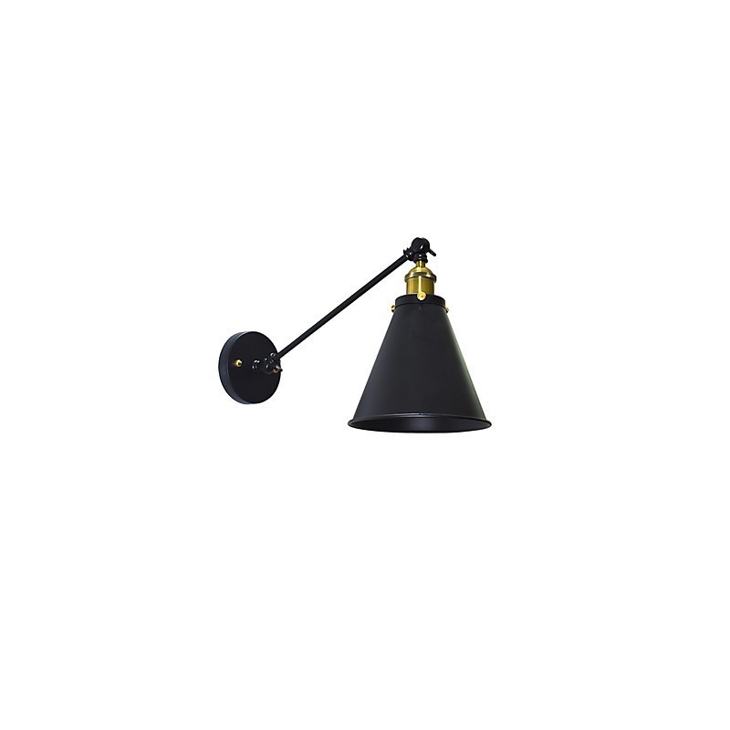Buzz Paint Enkeltvæg Jern Væglampe Stum Sort Lyssværd Lampe På Væg