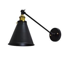 Buzz Paint Enkeltvæg Jern Væglampe Stum Sort Lyssværd Lampe På Væg