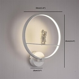 Integreret Modern Contemporary til Mini Style Ambient Light Wall Sconces Wall Light