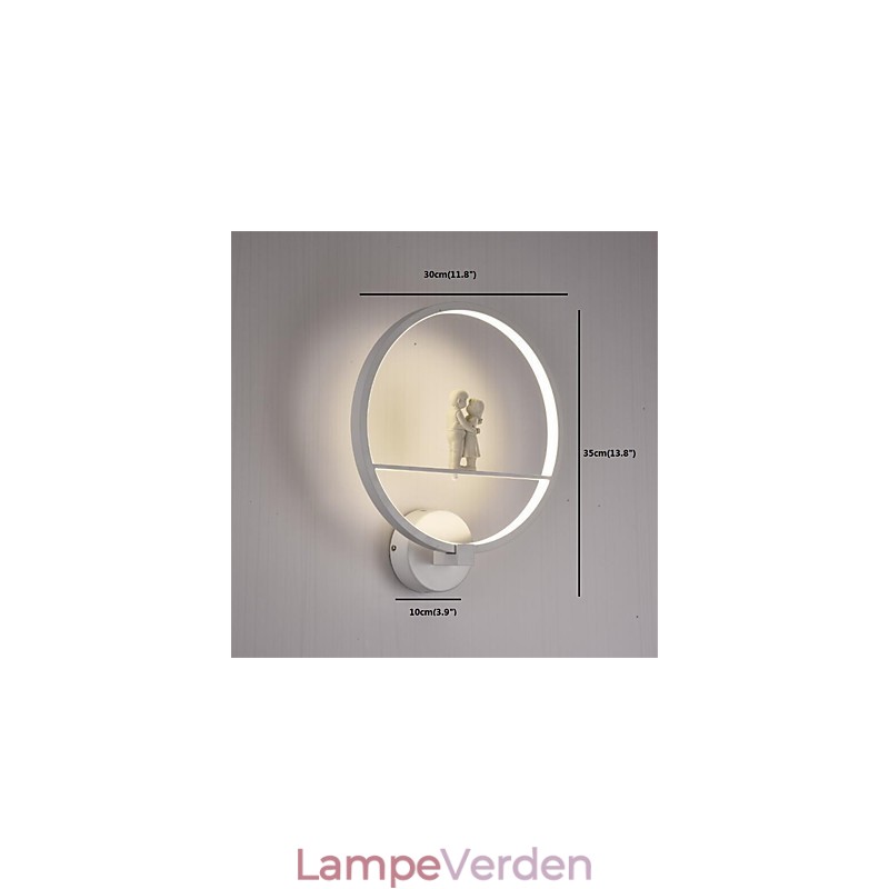 Integreret Modern Contemporary til Mini Style Ambient Light Wall Sconces Wall Light
