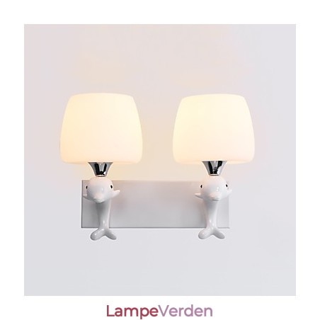 Moderne moderne maleri funktion til øjenbeskyttelse Ambient Light Wall Sconces Wall Light