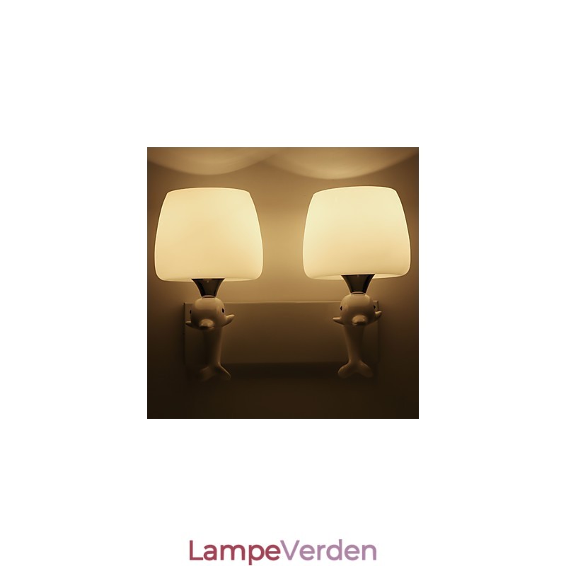 Moderne moderne maleri funktion til øjenbeskyttelse Ambient Light Wall Sconces Wall Light