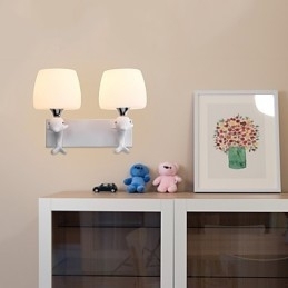 Moderne moderne maleri funktion til øjenbeskyttelse Ambient Light Wall Sconces Wall Light