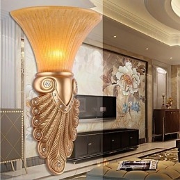 Moderne moderne traditionel klassisk rustik lodge-malerifunktion til Crystal Mini Style Ambient