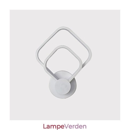 Integreret moderne moderne maleri-funktion til væglamper med omgivende lys