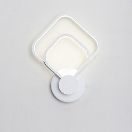 Integreret moderne moderne maleri-funktion til væglamper med omgivende lys