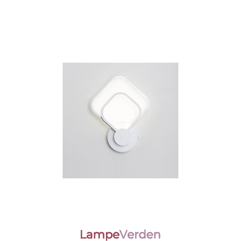 Integreret moderne moderne maleri-funktion til væglamper med omgivende lys