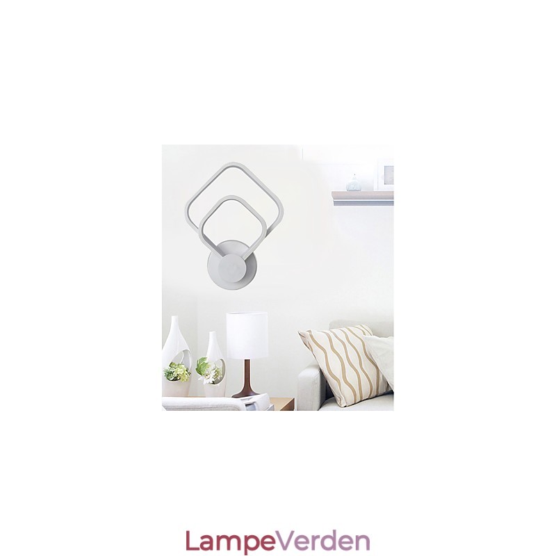 Integreret moderne moderne maleri-funktion til væglamper med omgivende lys