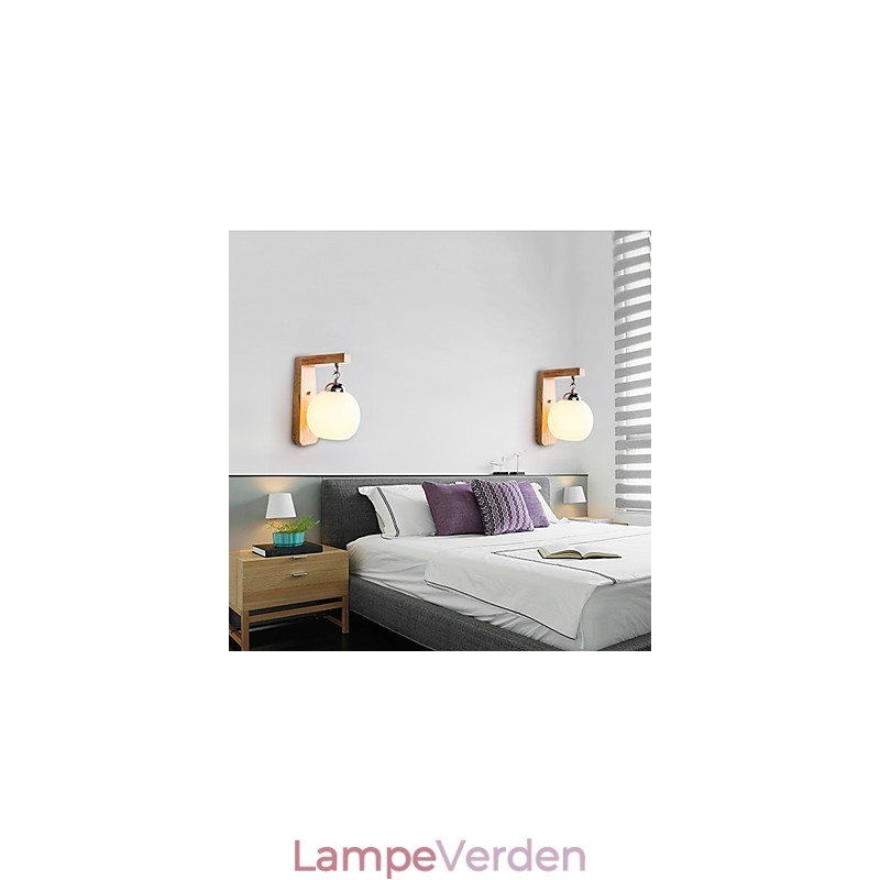 Moderne moderne maleri funktion til øjenbeskyttelse Ambient Light Wall Sconces Wall Light