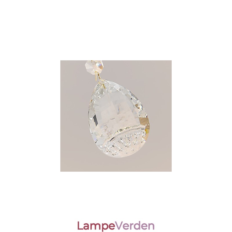 Moderne moderne galvaniseret funktion til Crystal Ambient Light Wall Sconces Wall Light