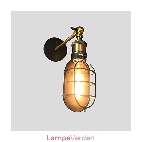 Vintage Sort Metal Loft Væglamper Stue Spisestue Gang Cafe Barer Bar Væglampe Vintage Sort Metal Loft Væglamper Stue Spisestue Gang Cafe Barer Bar Væglampe