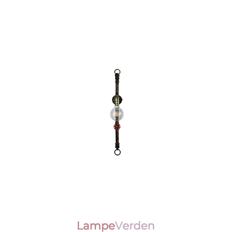 Væglampe Væglamper Vægjern Væglampe Stum Sort Lyssværd Lampe På Væg