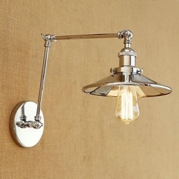 Rustik Lodge Country Retro galvaniseret funktion til Mini Style Swing Arm Ambient Light