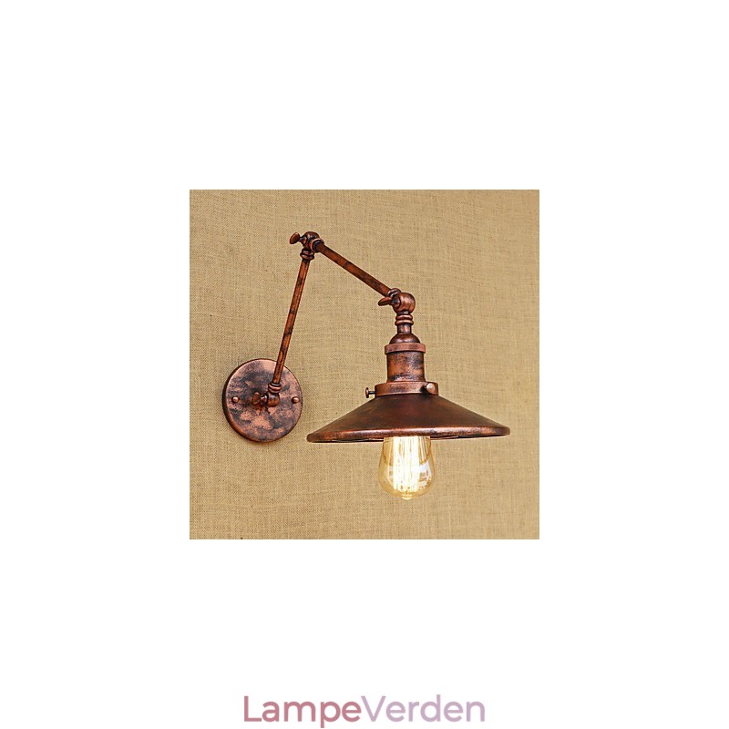 Rustik Lodge Country Retro galvaniseret funktion til Mini Style Swing Arm Ambient Light
