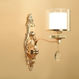Moderne moderne galvaniseret funktion til øjenbeskyttelse Ambient Light Wall Sconces Wall Light