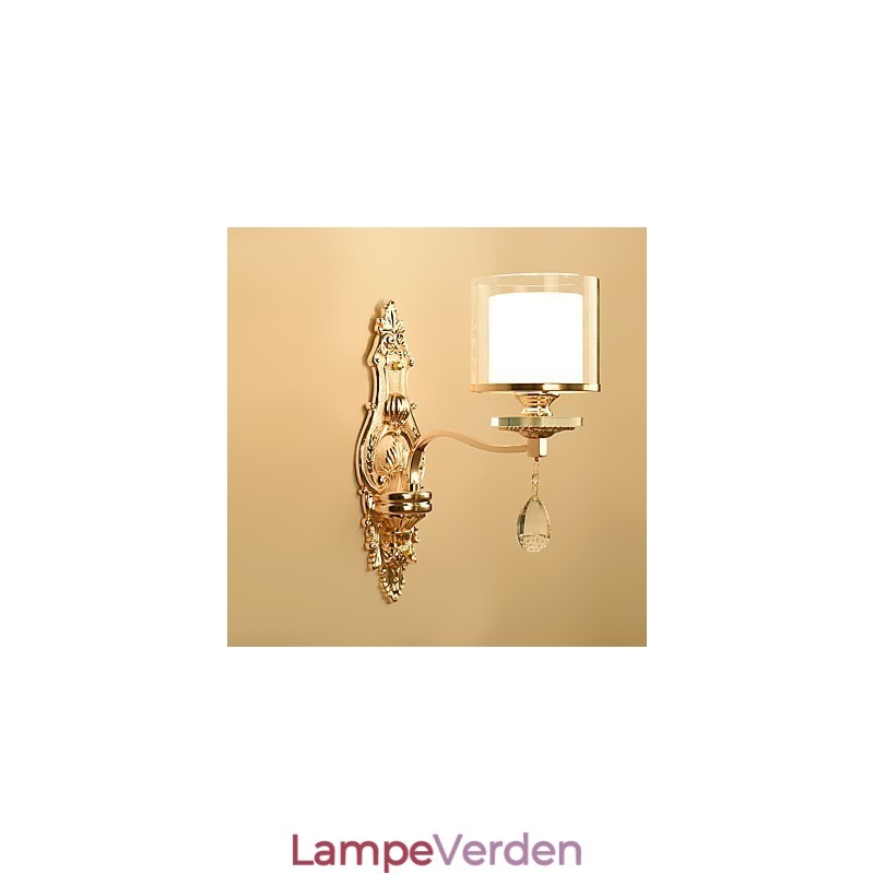 Moderne moderne galvaniseret funktion til øjenbeskyttelse Ambient Light Wall Sconces Wall Light