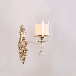 Moderne moderne galvaniseret funktion til øjenbeskyttelse Ambient Light Wall Sconces Wall Light