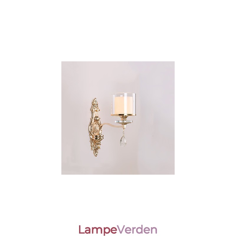 Moderne moderne galvaniseret funktion til øjenbeskyttelse Ambient Light Wall Sconces Wall Light