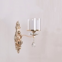 Moderne moderne galvaniseret funktion til øjenbeskyttelse Ambient Light Wall Sconces Wall Light