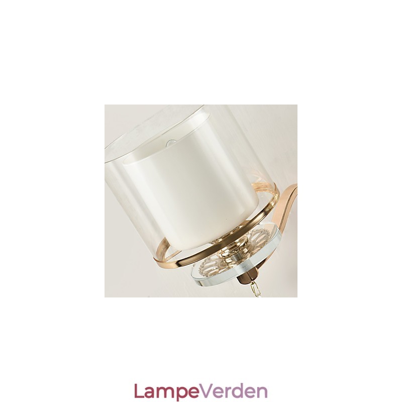 Moderne moderne galvaniseret funktion til øjenbeskyttelse Ambient Light Wall Sconces Wall Light
