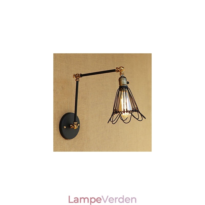 Rustik Lodge Country Retro maleri funktion til Mini Style Swing Arm Ambient Light Swing