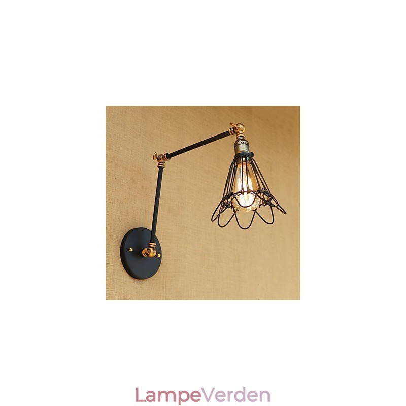 Rustik Lodge Country Retro maleri funktion til Mini Style Swing Arm Ambient Light Swing