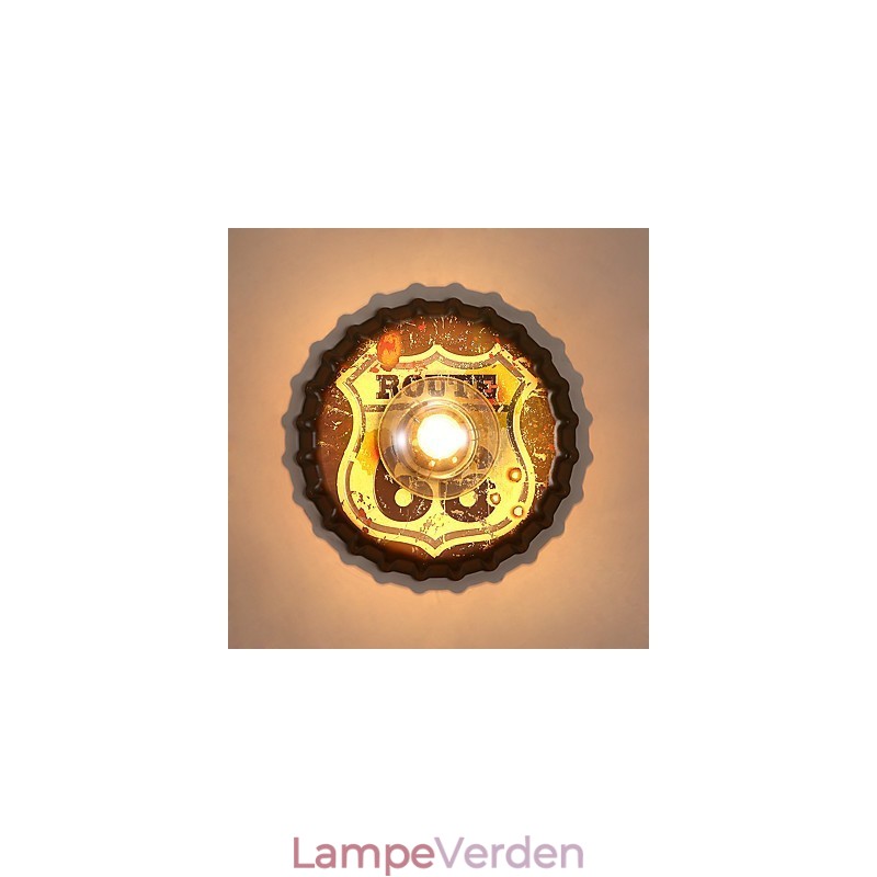 Traditionel klassisk rustik Lodge Country Painting Feature for Mini Style Ambient Light Wall Sconces Wall Light