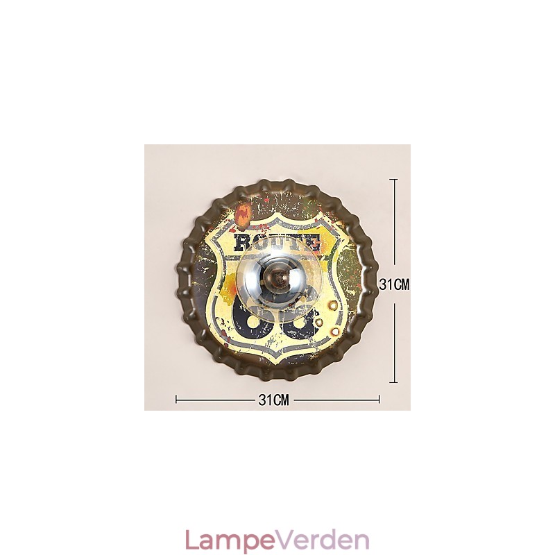 Traditionel klassisk rustik Lodge Country Painting Feature for Mini Style Ambient Light Wall Sconces Wall Light