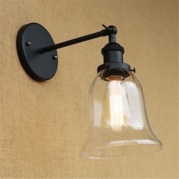 Country Retro galvaniseret funktion til Mini Style Øjenbeskyttelse Ambient Light Wall Sconces