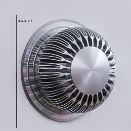 Moderne lys aluminium Flush Mount væglampe Dekorer væglamper