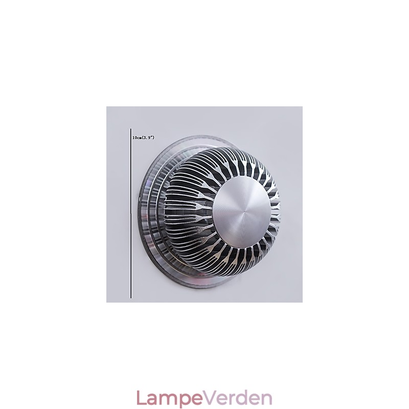 Moderne lys aluminium Flush Mount væglampe Dekorer væglamper