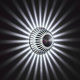 Moderne lys aluminium Flush Mount væglampe Dekorer væglamper