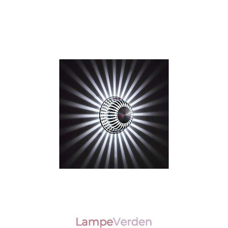 Moderne lys aluminium Flush Mount væglampe Dekorer væglamper