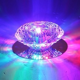3W Energibesparende Moderne Loftslampe Krystal Loftslys Down pære Lampe