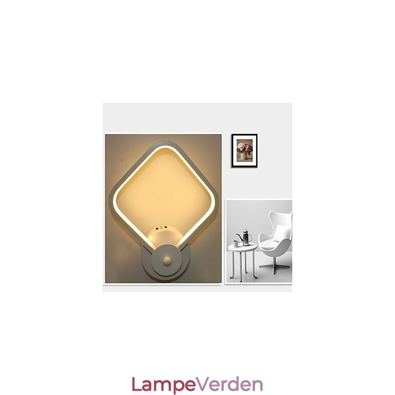 Enkel Moderne Soveværelse Sengelampe Væglampe Kreativ Personlighed Trapper Aluminiumslampe