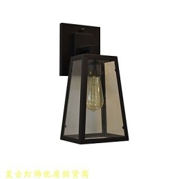 Væglampe Væglamper Vægjern Væglampe Stum Sort Lyssværd Lampe På Væg