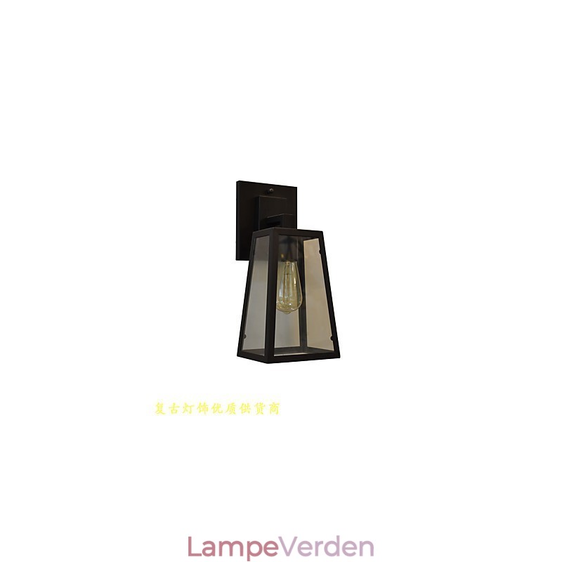 Væglampe Væglamper Vægjern Væglampe Stum Sort Lyssværd Lampe På Væg