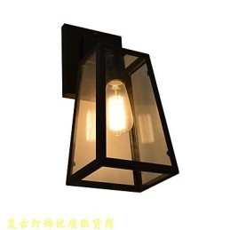 Væglampe Væglamper Vægjern Væglampe Stum Sort Lyssværd Lampe På Væg