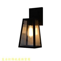Væglampe Væglamper Vægjern Væglampe Stum Sort Lyssværd Lampe På Væg
